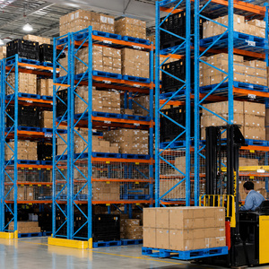 Estantería Selectiva <span class=keywords><strong>de</strong></span> Alta Resistencia para Almacenamiento en Almacenes, Acero Q235B para Fabricación Pesada con Acabado con Recubrimiento en Polvo - Product Image 1