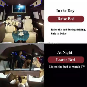 LXRV Pièce de <span class=keywords><strong>Camping</strong></span>-<span class=keywords><strong>Car</strong></span> Vérin de Lit Pièces pour VR ACCESSOIRES VÉHICULE RÉCRÉATIF <span class=keywords><strong>CAMPING</strong></span>-<span class=keywords><strong>CAR</strong></span> Conversion <span class=keywords><strong>Fourgon</strong></span> Aménagé DIY 12V 24V - Product Image 2