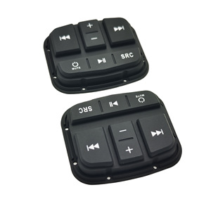Teclado de silicona de tacto suave resistente al desgaste para selección de función de osciloscopio PU recubierto de superficie para electrodomésticos - Product Image 2