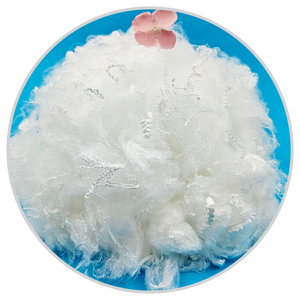 <span class=keywords><strong>Fibre</strong></span> synthétique douce type duvet 0.7D/0.9D/1.2D en microfibre de <span class=keywords><strong>polyester</strong></span> <span class=keywords><strong>siliconée</strong></span> pour oreillers, couettes et vestes - Product Image 1