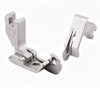 Pied presseur tout acier SP-18 1/16H avec guide de bord pour jean et matériaux de moyenne épaisseur, accessoire pour machine à coudre plate