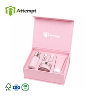 Boîte cadeau professionnelle personnalisée pour soins de la peau, fermeture magnétique, emballage cosmétique de luxe avec plateau en EVA pour crème et sérum pour le visage