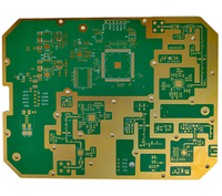 Conception, fabrication et assemblage de cartes de circuits imprimés haute fréquence, matériau de base HDI ROGERS, finition de surface ENIG, Chine, première classe