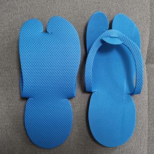 Custom Wegwerp Eva Foam Pedicure Slippers Flip Flop Zwart Wit Ideaal Voor Hotel Spa Zandstrand - Product Image 5