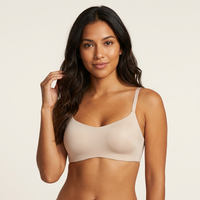 Soutien-gorge push-up pour femmes à petite poitrine, sans couture, respirant, sans armatures, en nylon, avec bonnets légers et lisses, du S au XL, multicolore, vente en gros