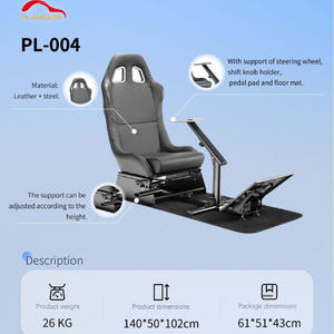 แท่นวางเกมแข่งรถคลาสสิก <span class=keywords><strong>Playgame</strong></span> รุ่น PL พร้อมพวงมาลัยแบบ Direct Drive และเบาะนั่ง - Product Image 2