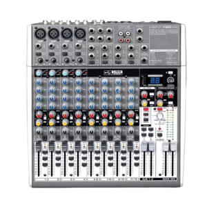 มิกเซอร์อนาล็อกแบบมืออาชีพ 12/24 อินพุต 4/2 บัส พร้อมอินเทอร์เฟซ <span class=keywords><strong>USB</strong></span> และพรีแอมป์ไมค์ 10 ตัว สำหรับโบสถ์ขนาดใหญ่และเวทีคอนเสิร์ต - Product Image 4
