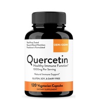 Capsules de Quercétine OEM – Compléments Alimentaires Naturels à Base d'Extrait de Sophora Japonica, Zinc et Vitamines pour le Soutien Immunitaire