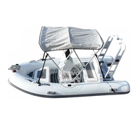 Vente flash : Bateaux pneumatiques RIB en aluminium ORCA/Hypalon/PVC de 3,6 m pour la navigation à rames