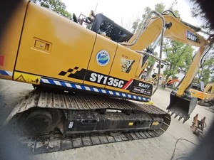 Excavateur d'occasion pour machine d'excavateur hydraulique à chenilles sany 135 SY135 SY 135C 13TON - Product Image 4
