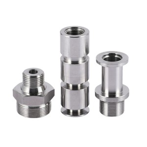 เฉิงเชิง เมทัล รับผลิตชิ้นส่วนสแตนเลสสตีลขึ้นรูปด้วยเครื่อง CNC สำหรับชิ้นส่วนหุ่นยนต์ที่มีความแม่นยำสูง เส้นผ่านศูนย์กลางรู 1.5 มม. - 300 มม. - Product Image 1