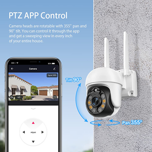 2K tuya 4MP HD 360 độ đêm màn hình độ nét cao không dây CCTV Camera An Ninh với Built-in còi báo động Mini bên ngoài ip wifi - Product Image 6