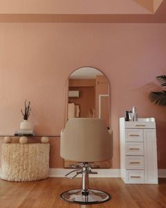 Chaise de coiffure rose moderne pour salon, chaise de barbier <span class=keywords><strong>et</strong></span> de salon, prix des chaises de coiffure - Product Image 5