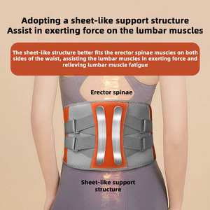Nouveaux produits très demandés : Ceinture de massage chauffante sans fil pour soulager les douleurs dorsales, soutien lombaire, masseur chauffant pour la taille - Product Image 6