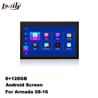 Écran multimédia Android Navigation Carplay pour Nissan Armada Patrol Y62 2008-2016