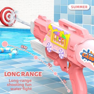 <span class=keywords><strong>Pistola</strong></span> ad Acqua in Plastica Ice Blast, Design Cartone Animato, Grande Capacità, Famosa su Internet, Azione a Pompa, Giocattolo per Battaglie d'Acqua, <span class=keywords><strong>Pistola</strong></span> Songkran - Product Image 4