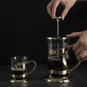 Roxi-barre de presse française 1000Ml, en verre Borosilicate, résistant à la chaleur, impression française, vente en gros, 1 pièce - Product Image 1