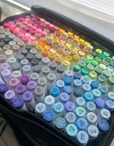 Marcadores de 48, 80, 100, <span class=keywords><strong>120</strong></span>, 168 y 216 Colores, Marcadores para Manga y Dibujo, Rotulador de Doble Punta con Alcohol, Punta Doble, Punta Gemela, para la Escuela - Product Image 3