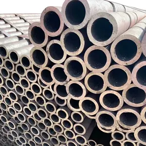 Produsen pipa baja ASTM pipa baja gulung panas bulat lasan atau pipa baja karbon ringan mulus minyak dan pipa Gas