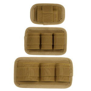 <span class=keywords><strong>Pochette</strong></span> élastique de support d'organisateur de Molle d'insertion modulaire tactique avec le crochet soutenu pour la chasse d'accessoires de lampe de poche d'outil d'EDC - Product Image 3