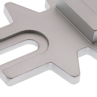 Pièce moulée de précision en sol de silice, composant métallique sur mesure de forme spéciale pour OEM
