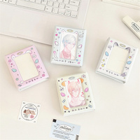 Album de collection personnalisé DIY de haute qualité, fait main, écologique, imperméable, portable, en PVC, mini album pour cartes photo Kpop