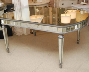 Đồ Nội Thất Gương Kính Hiện Đại Hình Tròn Bán Chạy Đương Đại Bàn Ăn Cho Phòng Khách - Product Image 4