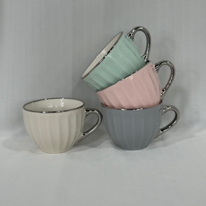 Beautiful Hand Painted Porcelain Mug for Tea <b>Fun</b> Thematic Design Food Safe Reusable Customizable for Business Gifts Competitive - Product Image 2