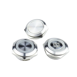 Công Tắc Nút Nhấn RGB Chiếu Sáng Bằng Kim Loại Phẳng Nhất Thời Chống Nước 12V 12Mm 16Mm 19Mm 22Mm - Product Image 1