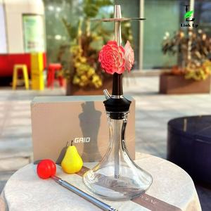 Chicha originale allemande Kvze Grid Rose Release, élégante, luxueuse, haut de gamme, pour salon, bar, restaurant, café, club, shisha - Product Image 2