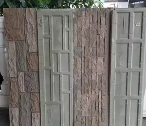 石ベニヤタイル軽量合成レンガベニヤパネル装飾壁パネルPU外装人工壁
