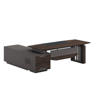 <span class=keywords><strong>Mesa</strong></span> de <span class=keywords><strong>escritorio</strong></span> de nogal, resistente al calor, <span class=keywords><strong>tipo</strong></span> L, ejecutiva, vip, fabricante Foshan - Product Image 1