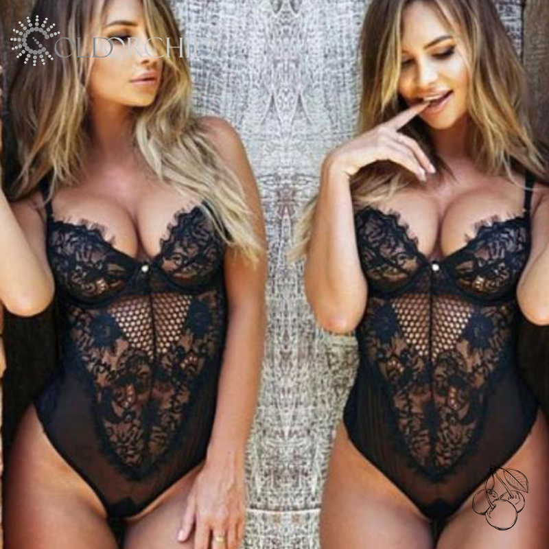 Women Sexy lingerie snaps transparent jumpsuit Plus size England hot girl Sexy  lingerie| Alibaba.com