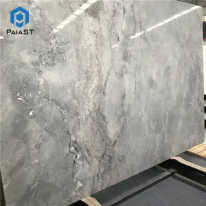 Supply 36x36 Polished Light stomach grey marble tiles floor,imperial grey marble price of marble in tunisia