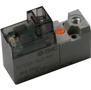 SMC SY113-5GS-PM3-Q Solenoide de 3 Vías, Cuerpo de Solenoide, 3 Fluidos, Aire, Factor Cv 0.008, Estándar - Product Image 1