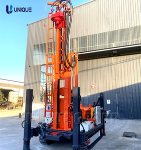 Venta caliente hidráulica 100M 200m 260m 300m 350m Plataforma de perforación de pozos de agua Máquina Plataforma de perforación de minas - Product Image 3