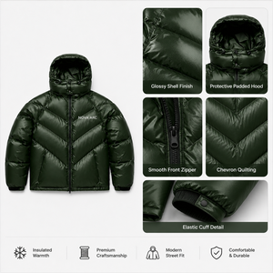 <span class=keywords><strong>Piumino</strong></span> Personalizzato con Logo Stampato, Cambia Colore, Impermeabile, in Cotone Pesante, Caldo per l'Inverno, con Zip, Giacca Imbottita da <span class=keywords><strong>Uomo</strong></span> - Product Image 4