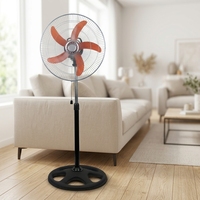 Ventilateur de table mural 3-en-1 en métal pour la maison, avec télécommande, hauteur réglable, oscillant, économe en énergie, pour voiture