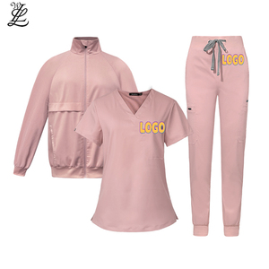 Tenue Médicale Personnalisée OEM Tendance avec Logo – Blouse et Pantalon de Soins (2/3 Pièces) – Ensemble Uniforme d'Infirmière et de Personnel Médical - Product Image 1