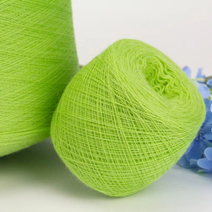 48Nm/2 Core Spun <b>Yarn</b> 28S/2 Blended <b>Yarn</b> 50% Acrylic 20% Cotton 30% PBT Softness Spring Autuam Fashion <b>Yarn</b> - Product Image 1
