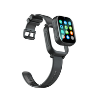 Reloj Inteligente 4G SOS para Niños con Rastreador GPS Impermeable IP67, Correa de Gel de Sílice, Carga Magnética - Set Combinado 3 en 1