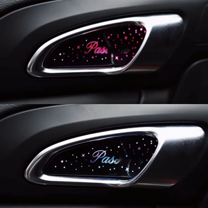 Kit d'éclairage d'ambiance SJC pour <span class=keywords><strong>Porsche</strong></span> <span class=keywords><strong>Cayenne</strong></span> 2010-2017 LHD/RHD, intérieur automobile, 64 couleurs, ciel étoilé, symphonie dynamique, LED - Product Image 3