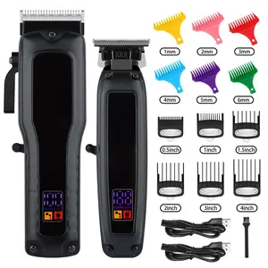 Hair Clippers for Men Professional Cordless Barbers Clippers for Hair Cutting Rechargeable Hair Beard Grooming Trimming Haircut
