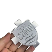 Accessoires vestimentaires personnalisés de l'usine Kangsheng : Étiquettes TPU brillantes thermocollantes, LOGO 3D en relief, Marque NEON