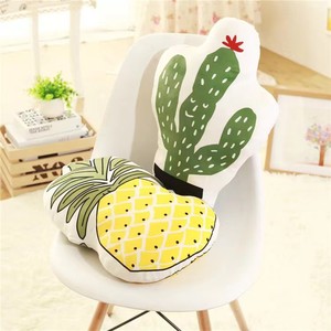 Fabrik liefern heißen Verkauf OEM ODM Ananas Kaktus Gemüse Snack Cartoon Kissen Kunden form Kissen - Product Image 6