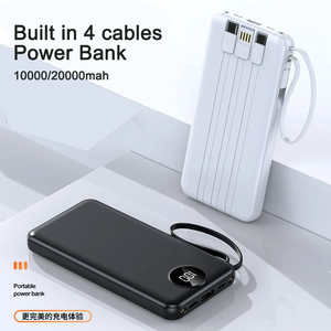 2025 dernier chargeur portable mince de banque de puissance 10000mAh avec câble intégré PowerBanks 20000 Mah <span class=keywords><strong>batterie</strong></span> <span class=keywords><strong>externe</strong></span> pour <span class=keywords><strong>Iphone</strong></span> - Product Image 5
