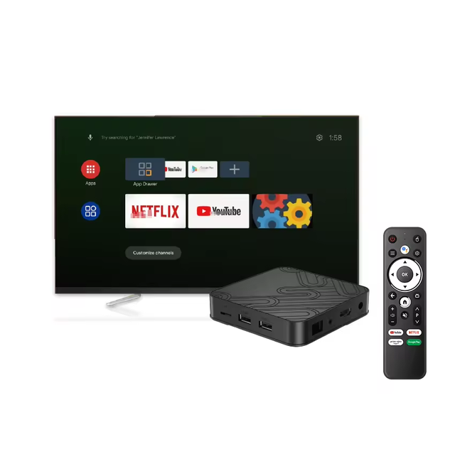 OEM ODM Z8 Pro TV Box 2GB 16GB Dual Wifi Android 12 OS ATV Launcher Ott Tv Box