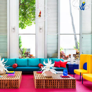 High-End Boutique Hotel Coffee <b>Table</b> Set <b>Nesting</b> Design Space-Saving Versatile Use Living Room Accent - Product Image 5