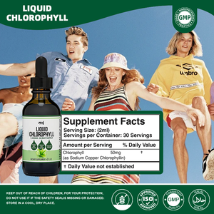 Déodorant interne à marque privée <span class=keywords><strong>Splina</strong></span> Liquide Organique Chlorophylle Photos Green Drop pour boire Chlorophylle liquide 100Mg - Product Image 2