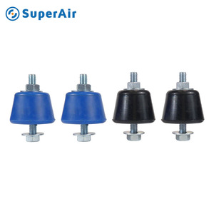 Super Air - Amortiguador Antivibración para Materiales de Construcción, Piezas de HVAC, Bloque Silencioso, Soporte de Goma y Metal Antivibración - Product Image 5